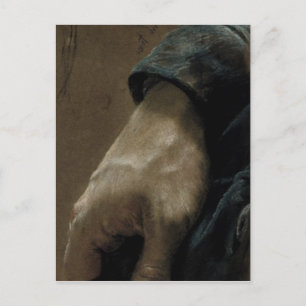 Meine rechte Hand mit meiner Links Hand, 1848 Postkarte