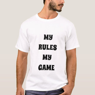 MEINE REGELN, MEIN SPIEL, mein interessanter Sigma T-Shirt