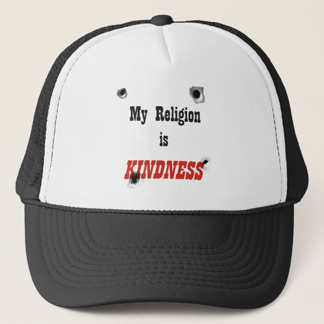 Meine Religion Truckerkappe (Vorderseite)