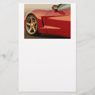 Meine rote Korvette Briefpapier