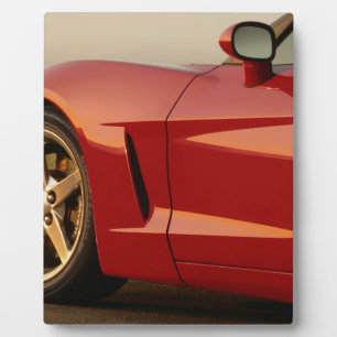 Meine rote Korvette Fotoplatte