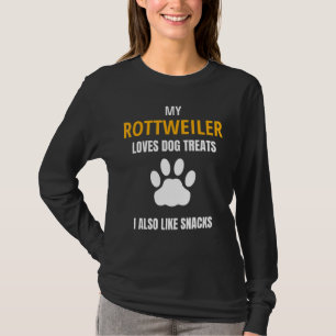Meine Rottweiler Lieben Hunde Leckereien Snacks Fu T-Shirt