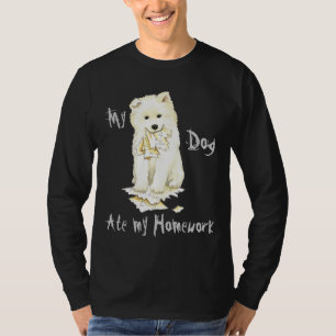 Meine Samoyed Ate meine Hausaufgaben T-Shirt