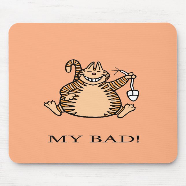 Meine schlechte Mausunterlage Mousepad (Vorne)