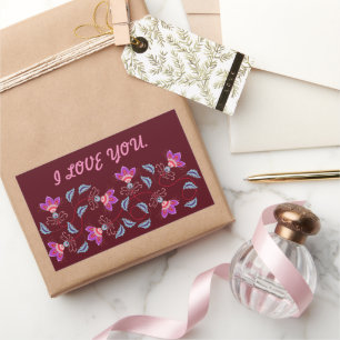 MEINE SCHNELLE LIEBE FÜR FREUND, EHEFRAU, HUSBAND RECHTECKIGER AUFKLEBER