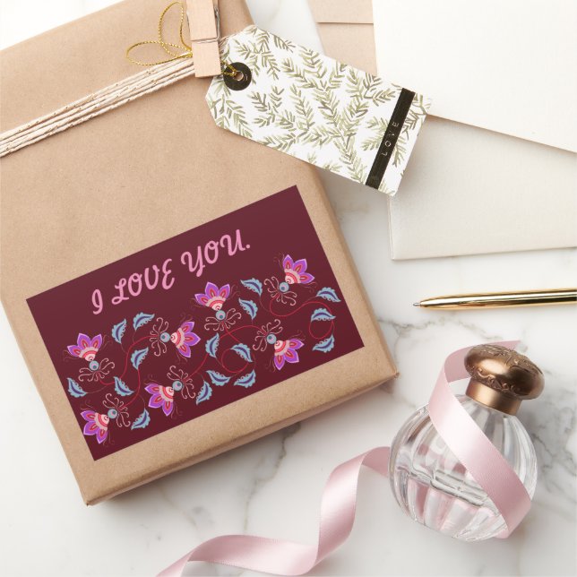 MEINE SCHNELLE LIEBE FÜR FREUND, EHEFRAU, HUSBAND RECHTECKIGER AUFKLEBER (Schenken)