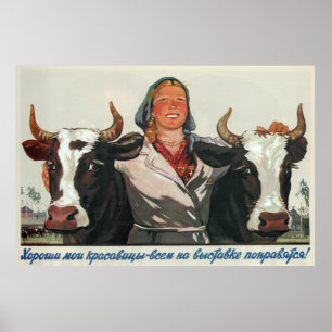 Meine Schönheiten sind das beste ~ Russland/die Poster