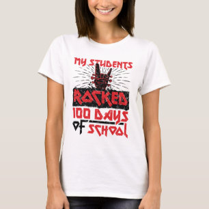 Meine Schüler haben 100 Tage Schullehrer gerockt T-Shirt