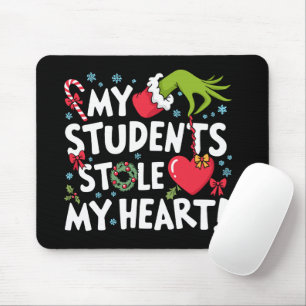Meine Schüler haben mein Herz gestohlen Weihnachte Mousepad
