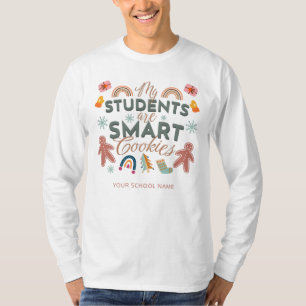 Meine Schüler sind clevere Köpfchen Lehrer Weihnac T-Shirt