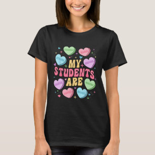 Meine Schüler sind freundliche starke Candy Heart T-Shirt