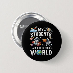 Meine Schüler sind in dieser Weltraumwelt unterweg Button