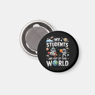 Meine Schüler sind in dieser Weltraumwelt unterweg Magnet