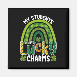 Meine Schüler sind meine Glücksbringer St. Patrick Magnet