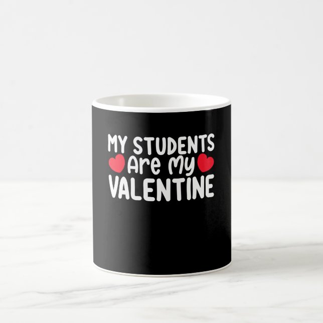 Meine Schüler sind meine Liebe zum Valentinstag Kaffeetasse (Mittel)
