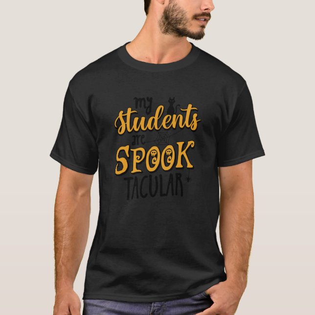 Meine Schüler sind spooktacular Swea T-Shirt (Vorderseite)