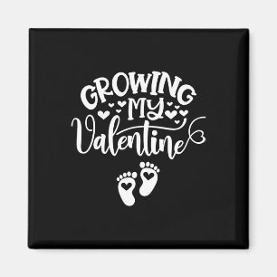 Meine schwangere Valentine Schwangerschaft wächst Magnet