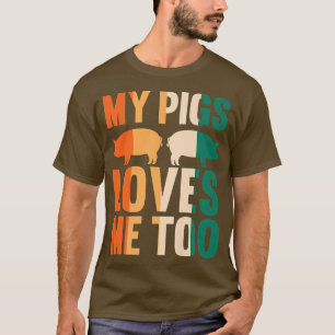 Meine Schweine Liebe mich zu Bauer Premium T-Shirt