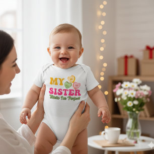 Meine Schwester hält mich für perfekt Baby Strampler