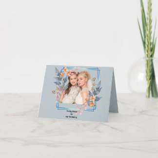 Meine Schwester heiratet Karte