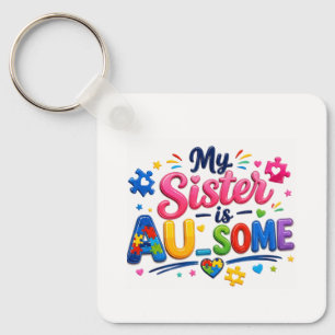 Meine Schwester ist AU-SOME Schlüsselanhänger