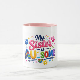 Meine Schwester ist AU-SOME Tasse
