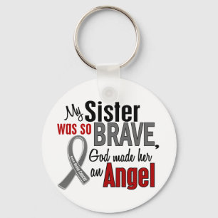 Meine Schwester ist ein Hirntumor des Engels-1 Schlüsselanhänger