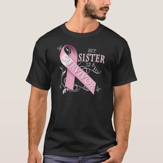 Meine Schwester ist ein Survivor.png T-Shirt (Vorderseite)