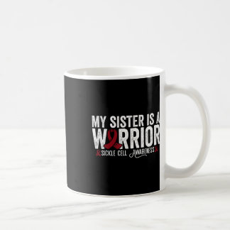 Meine Schwester ist eine Kriegerin SCA Sichelzelle Kaffeetasse