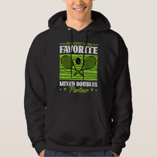 Meine Schwester ist mein Lieblings-Mixed-Doppel-Pa Hoodie