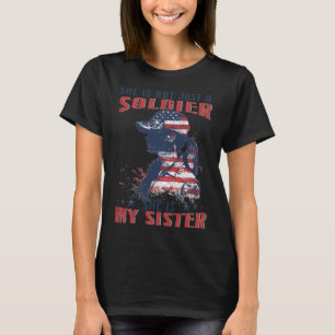 Meine Schwester ist Soldat beim 4. Juli Patrio T-Shirt