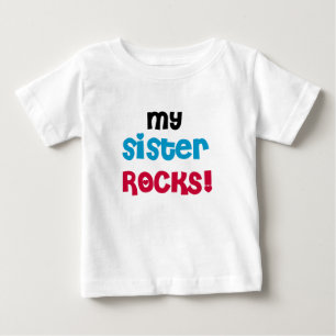 Meine Schwester ist super Baby T-shirt