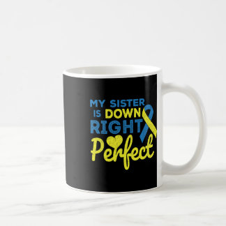 Meine Schwester ist vor dem Krieg perfekt unten Sy Kaffeetasse