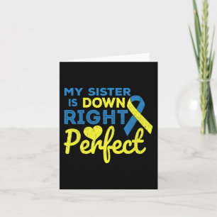 Meine Schwester ist vor dem Krieg perfekt unten Sy Karte