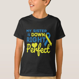Meine Schwester ist vor dem Krieg perfekt unten Sy T-Shirt