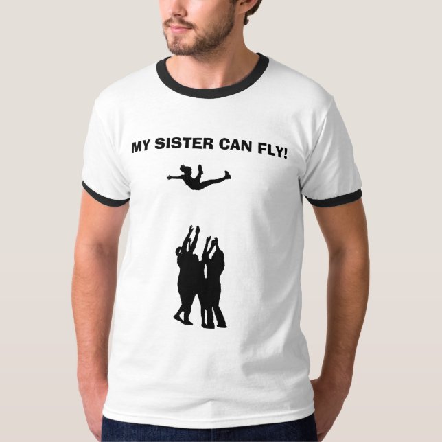MEINE SCHWESTER KANN FLIEGEN! T-Shirt (Vorderseite)