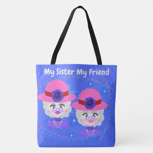 Meine Schwester, mein Freund, Tote-Tasche (Vorderseite)