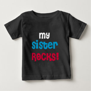 Meine Schwester Rocks Baby T-shirt