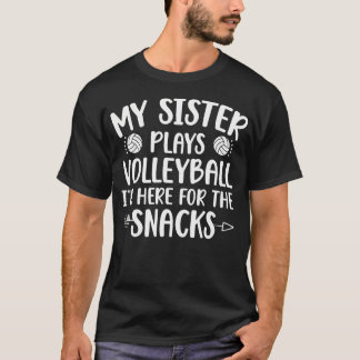 Meine Schwester spielt Volleyball Schwester eines  T-Shirt
