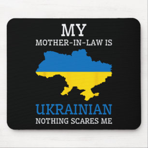 Meine Schwiegermutter ist Ukrainerin. Nichts schre Mousepad