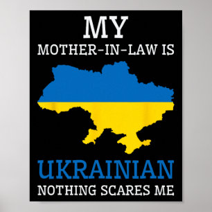 Meine Schwiegermutter ist Ukrainerin. Nichts schre Poster