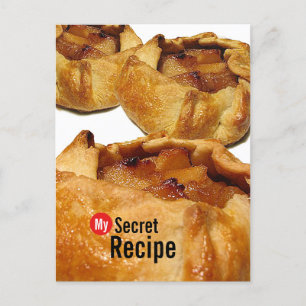 Meine Secret Recipe Card - Apple Galette Postkarte