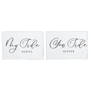 Meine Seite ist die personalisierte, elegante Schr Kissenbezug