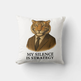 MEINE SILENZ IST STRATEGIE KISSEN