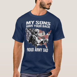 Meine Söhne haben einen militärischen Vater mit T-Shirt