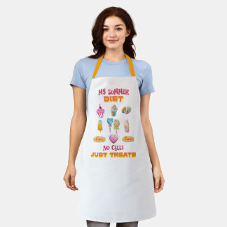 Meine Sommerdiät Keine Anrufe Nur Leckerlis Schürze