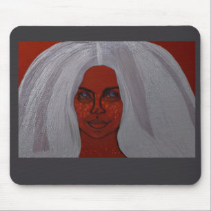 Meine Sommersprossen sind mein Symbol der Positivi Mousepad