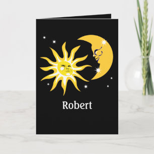 Meine Sonne, mein Mond und alle meine Sterne Valen Karte