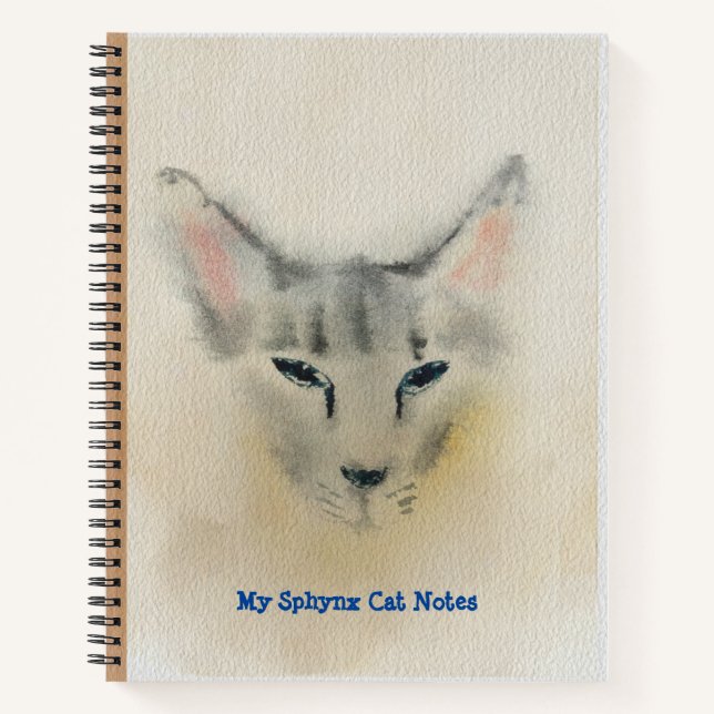 Meine Sphynx Cat Notes Notizbuch (Vorderseite)