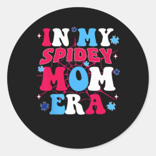 Meine Spidey-Mama Muttertag Runder Aufkleber